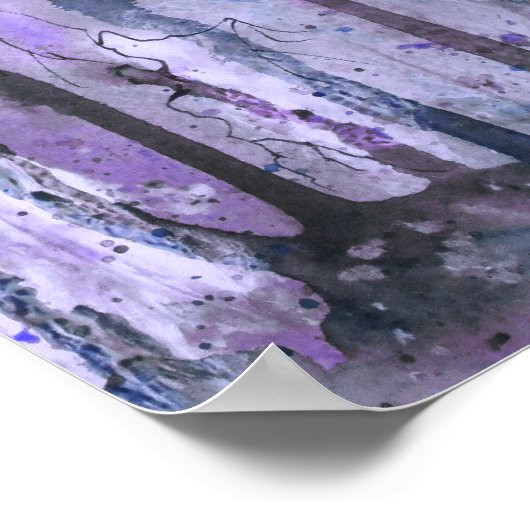 Night Wilds Mixed Media Print (Hoek)