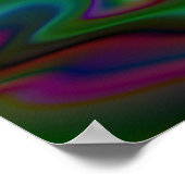 Night Wind Abstract Art Poster (Hoek)