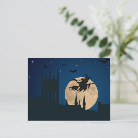 Night Witch Briefkaart (Staand voorkant)