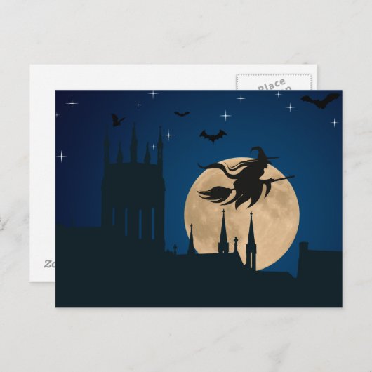 Night Witch Briefkaart (Voorkant / Achterkant)