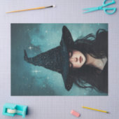 Night Witch Decoupage Tissue Paper voor meubels Tissuepapier (Craft)