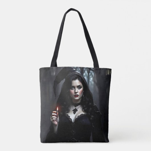 Night Witch Tote Bag (Achterkant)