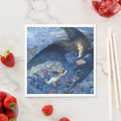 Night with her Train of Stars (Angel with Cherubs) Servet (Insitu)