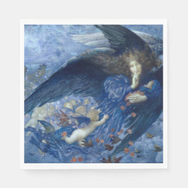 Night with her Train of Stars (Angel with Cherubs) Servet