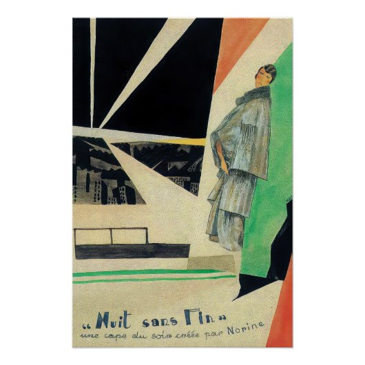 Night Without End poster beroemd gemaakt door Rene (Voorkant)