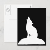 NIGHT WOLF BRIEFKAART (Voorkant / Achterkant)