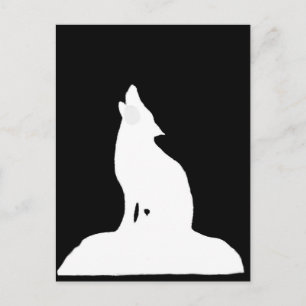 NIGHT WOLF BRIEFKAART