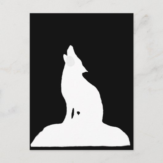 NIGHT WOLF BRIEFKAART (Voorkant)