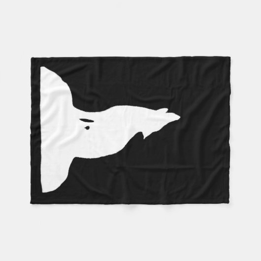 NIGHT WOLF FLEECE DEKEN (Voorkant (Horizontaal))