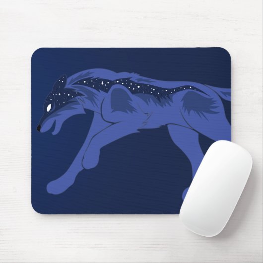 Night Wolf Muismat (Met muis)