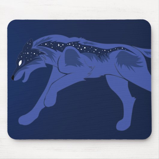 Night Wolf Muismat (Voorkant)