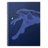 Night Wolf Notitieboek (Voorkant)