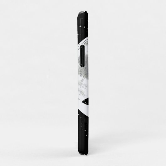 Night Wolf Silhouette Design Case-Mate iPhone Case (Achterkant/rechts)