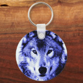 Night Wolf Sleutelhanger (Voorkant)