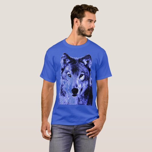 Night Wolf T-shirt (Voorkant volledig)