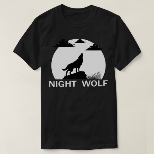 Night Wolf T-shirt (Design voorkant)