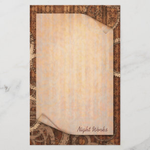 Night Works - Stationery Steampunk Briefpapier