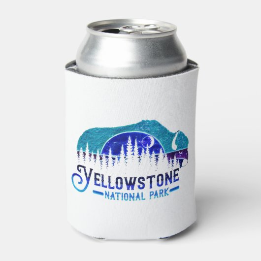 Night Yellowstone Blikjeskoeler (Blikje Voorkant)