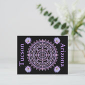 Nightblooming Mandala Briefkaart (Staand voorkant)