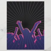 Nightclub Dance Rave Sjabloon Flyer (Achterkant)