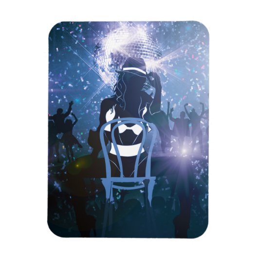 Nightclub dansen magneet (Verticaal)