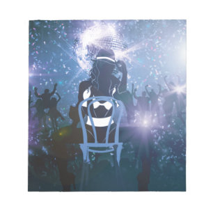 Nightclub dansen notitieblok