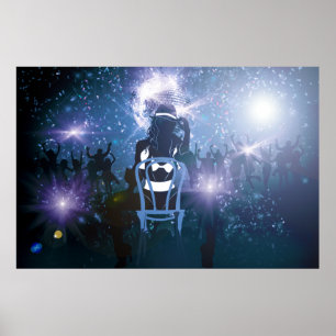 Nightclub dansen poster