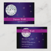 Nightclub Disco Ball Visitekaartje (Voorkant / Achterkant)