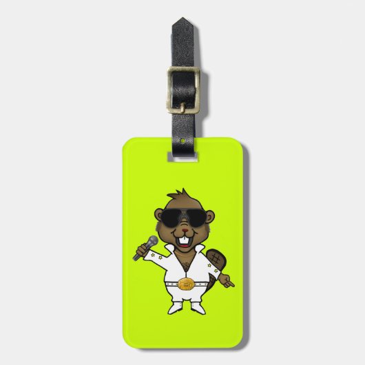 Nightclub Entertainer Bagagelabel (Voorkant verticaal)