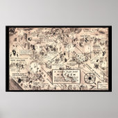 Nightclub Map of Harlem - Poster 1932 (Voorkant)