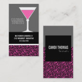 Nightclub- of Bartender-Visitekaartjes Visitekaartje (Voorkant / Achterkant)