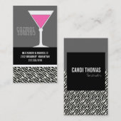 Nightclub- of Bartender-Visitekaartjes Visitekaartje (Voorkant / Achterkant)