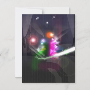 Nightclub-uitnodiging Kaart