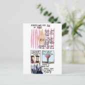 Nightclubs zijn Pits of Doom Briefkaart (Staand voorkant)