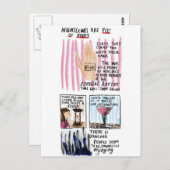 Nightclubs zijn Pits of Doom Briefkaart (Voorkant / Achterkant)