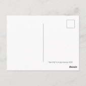 Nightfall Fantasy Fairy Art beroemd gemaakt door M Briefkaart (Achterkant)