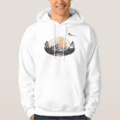 Nightfall Mountain Majesty-trui Hoodie (Voorkant)
