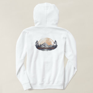 Nightfall Mountain Majesty-trui Hoodie