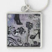 Nightfall Silver sleutelhanger (Voorkant)