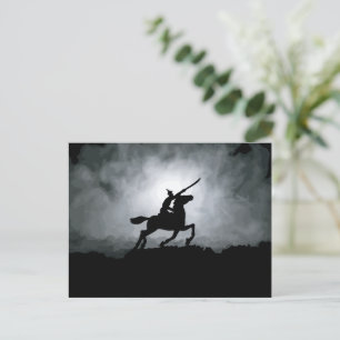 Nightfall Triumph: Knight in Fog Briefkaart