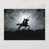Nightfall Triumph: Knight in Fog Briefkaart (Voorkant)
