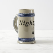 Nightgeist Podcast Stein of Wonder Bierpul (Voorkant links)