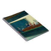 Nighthawks 1942 beroemd gemaakt door Edward Hopper Notitieboek (Rechterzijde)