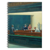 Nighthawks 1942 beroemd gemaakt door Edward Hopper Notitieboek (Voorkant)