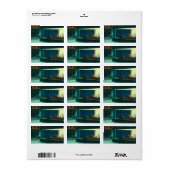 Nighthawks, 1942, ingediend door Edward Hopper Etiket (Full Sheet)