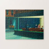 Nighthawks, 1942, ingediend door Edward Hopper Legpuzzel (Horizontaal)
