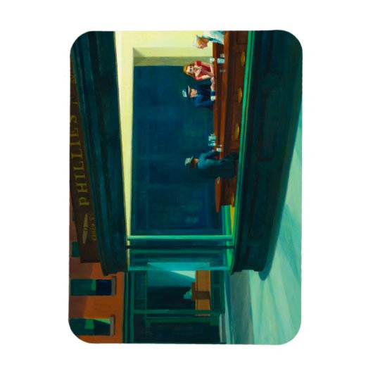 Nighthawks, 1942, ingediend door Edward Hopper Magneet (Verticaal)