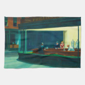Nighthawks, 1942, ingediend door Edward Hopper Theedoek (Horizontaal)