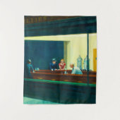 Nighthawks, 1942, ingediend door Edward Hopper Wandkleed (Voorkant)
