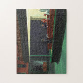 Nighthawks ~ Edward Hopper 1942 Briefkaart Legpuzzel (Verticaal)